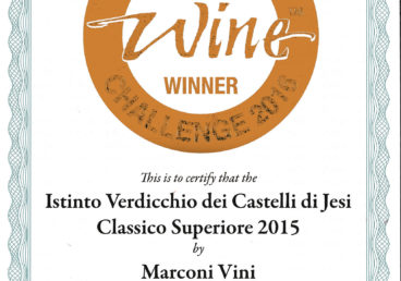 Verdicchio dei Castelli di Jesi Classico Superiore 2015 – Bronze – International Challenge 2016