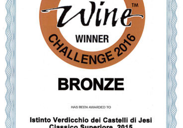 Verdicchio dei Castelli di Jesi Classico Superiore 2015 – Istinto – Bronze – International Wine Challenge 2016